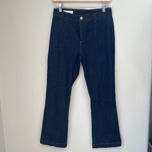 Zara Indigo Denim Trousers